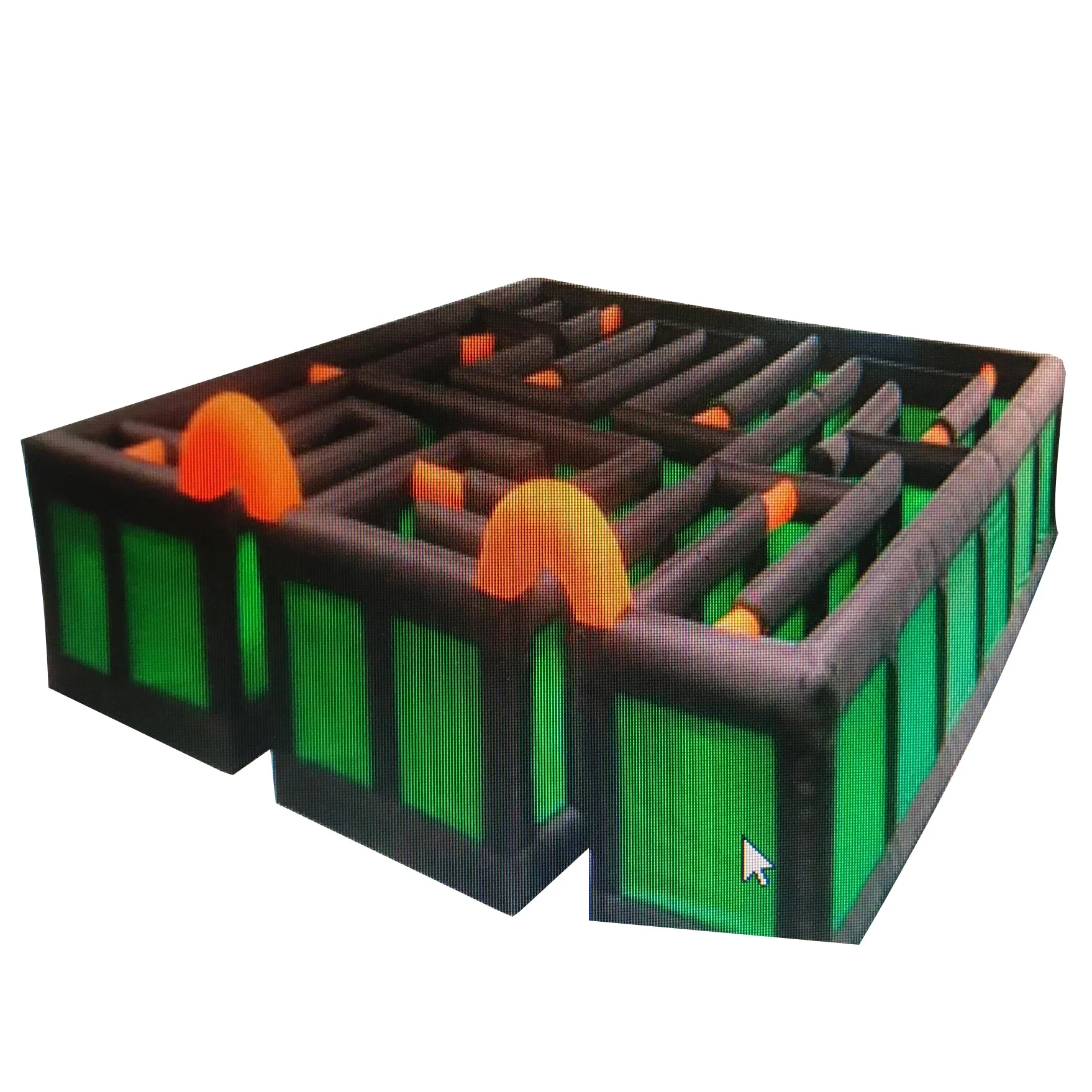 

8x8m free door shipping custom made inflatable maze for sale