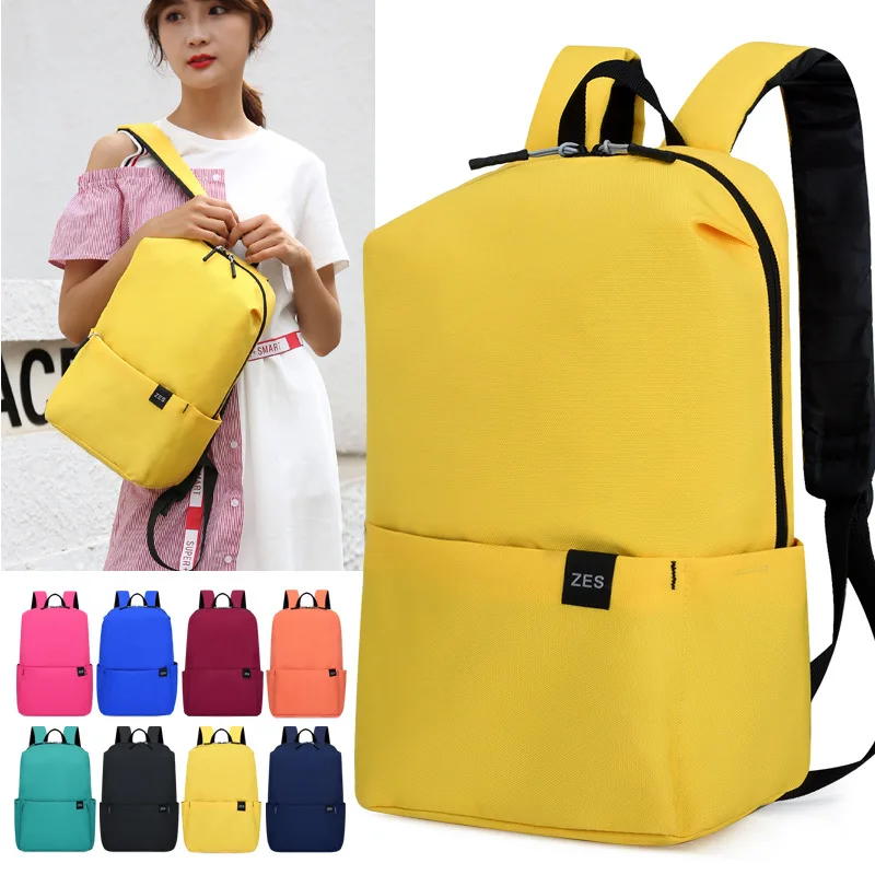 

Custom wholesale multicolor fashion comfortable waterproof school bag backpack For High School College Bags, Customized