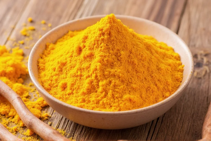 Fresh turmeric rhizomes and ground turmeric powder