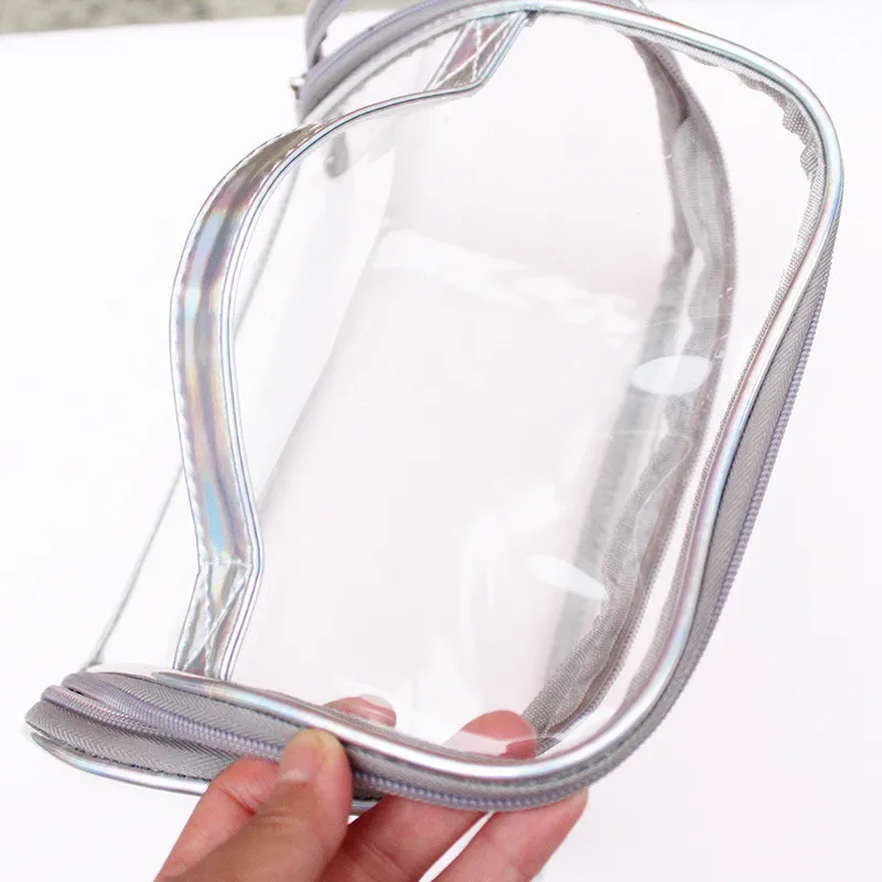 Customized Waterproof Make up Bag Transparent Pvc Cosmetic Bag