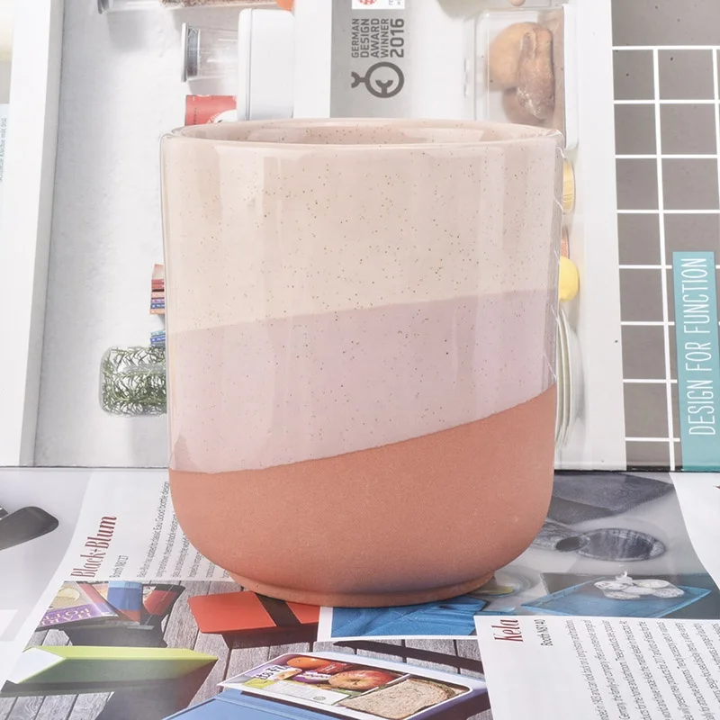 Matte ceramic candle tumbler table candle holder wholesales