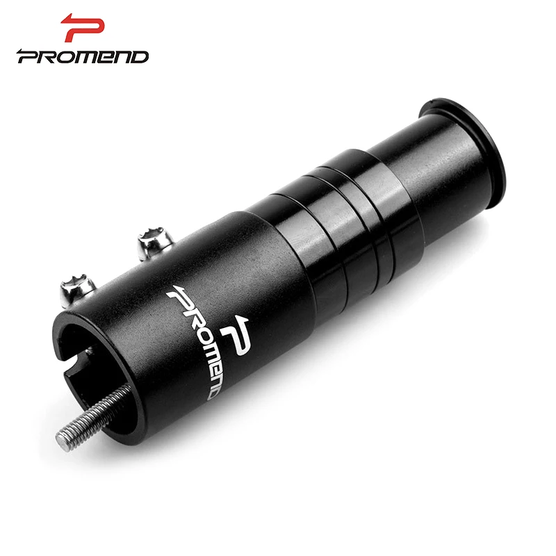 

PROMEND BICYCLE HANDLEBAR EXTENDER ALUMINIUM ALLOY STEM RISER ADAPTER, Black