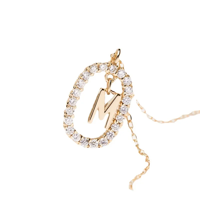 

Spain Ins Style PdPaola Jewelry 18K Gold Letter Necklace Chain Wholesale for Women Making