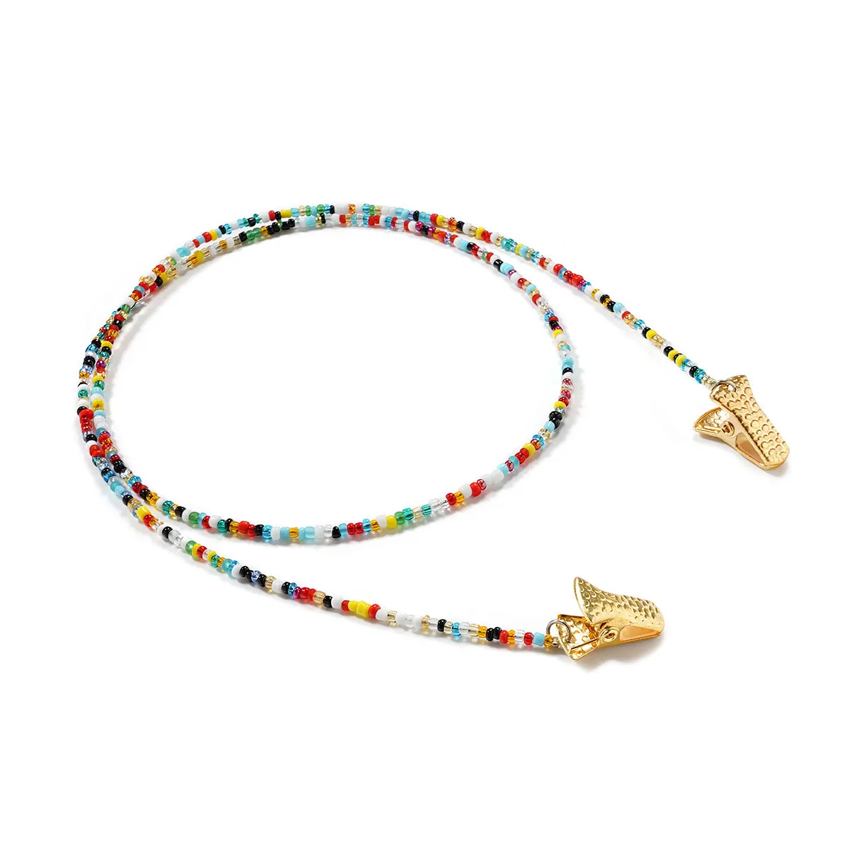 

Eye Glasses Chain Beaded Eyeglasses Holder Strap With Clips Fashion Glass Chain Custom Sunglass Chain Holder Bead Strap