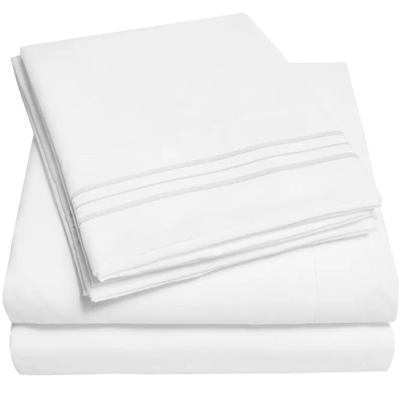 

Vitotex Cheap Price Hotel Supplies Wholesale Brushed Microfiber Bed Sheet Sets Hotel Bed Set Bedding Sets 4 pieces