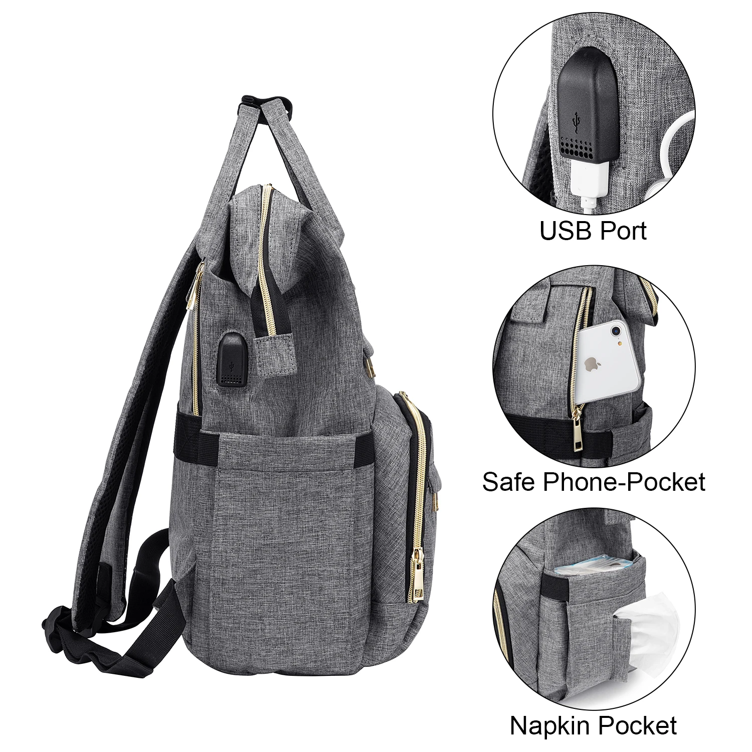 Lovevook Brand Backpack 13/15.6/17 Inch Business Computer Purse Work ...
