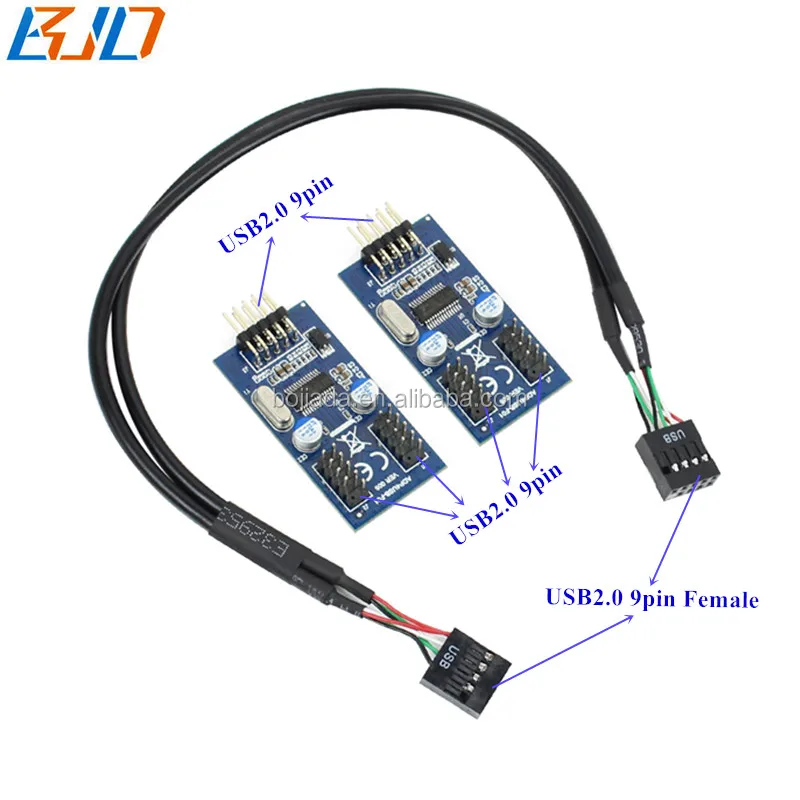 USB 9pin Hub Adapter - Easy Installation & Reliable Performance
