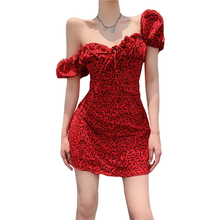 

Woman tops fashionable ladies summer dresses luxury womens clothing 2021 infinity elegant casual dress, As picture show