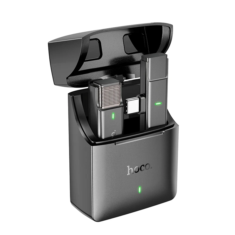 

HOCO S31 Stream wireless microphone(wireless microphone+receiver for Type-C)