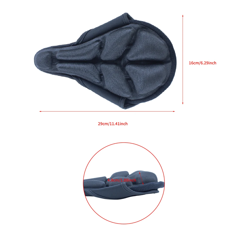 

factory bike saddle pad custom design equine comfortable bicycle cushion