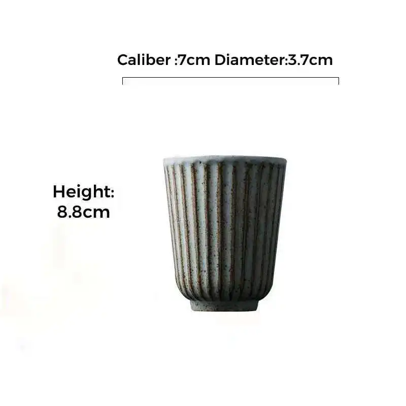 

Wholesale Customized Japanese Style Handmade Ceramic Coffee Cup Pottery Mug, Customized color