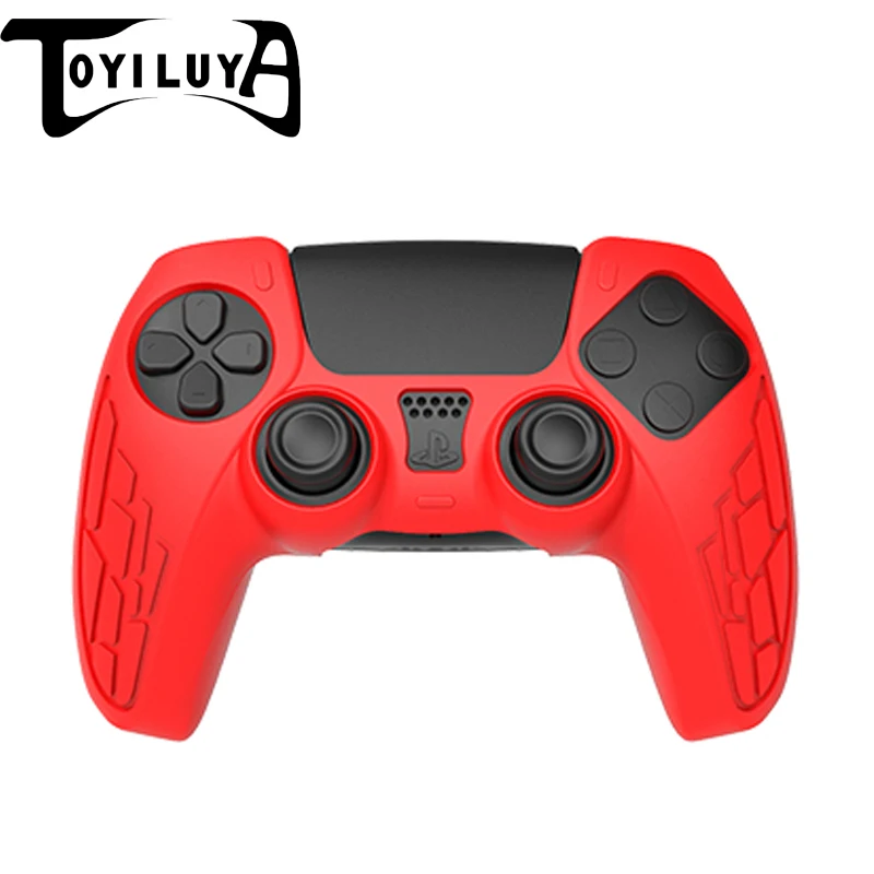 

TOYILUYA PS5 Silicone Case Skin Cover Controller Protective Shell for Jogos De Playstation 5 PS5 Completo Protective Accessories