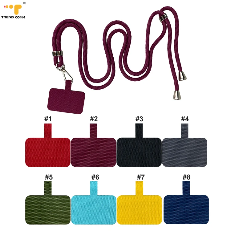 

Crossbody Universal Phone Lanyard Necklace Detachable Key chain Phone Charm Strap
