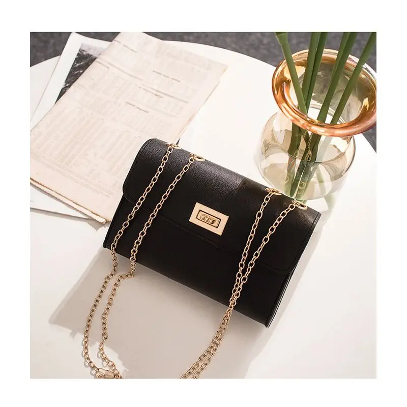 

2020 Korean Luxury women's handbag Single Shoulder woman bag hot-sell messenger diamonds lattice lady bag with button for girl