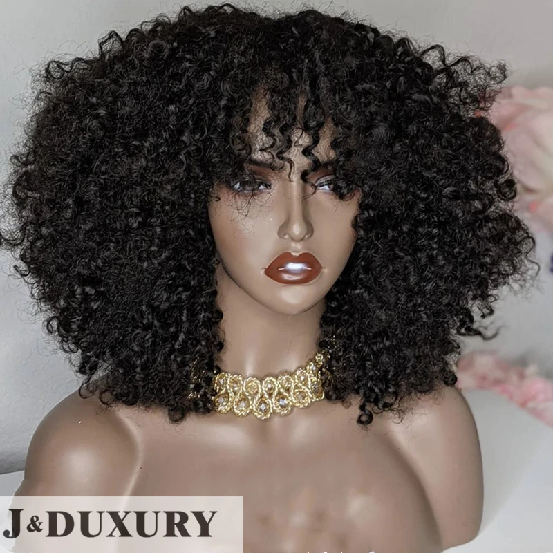 

pixie cut short human hair wig 360 lace frontal Afro kinky curly virgin brazilian hair hd full lace wig lace frontal wig, Natural color lace wig