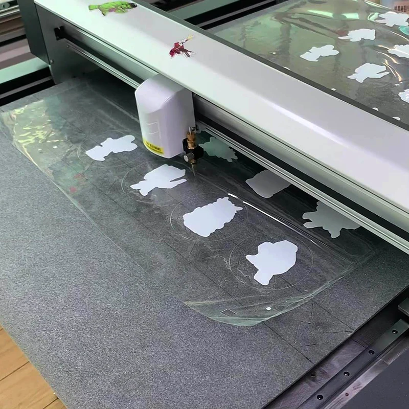 

Pattern Materials CNC Cutting Machine Flatbed Cutting Plotter EPE/EVA/Sponge Foam Vinylmaster Cut Sticker Die Cut Machine