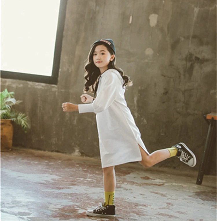 

Wholesale New Style Kids Clothing Solid Color Hoodies