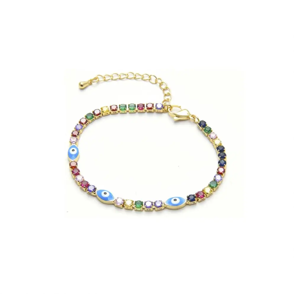 

Sterling Silver 316L Stainless Steel Tennis Necklace And Bracelet, Glod