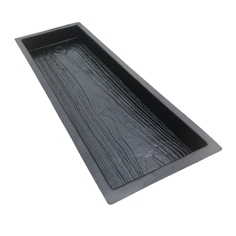 Hot Sell 63*23*5CM ABS Cultural Bricks Cement Colored Bricks Garden Floor Ground Mold Wood Grain Paving Mould