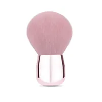 

J101 Professional New Type Women Private Label Cosmetic Glitter Gold Large Mushroom Powder Brush for Blush Makeup Brush