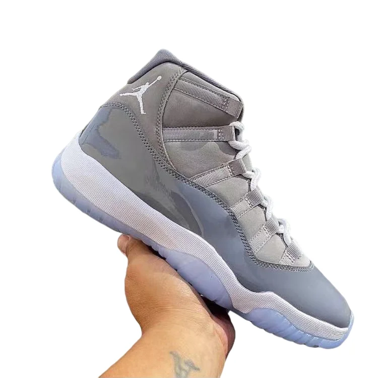 

2021 Luxury Brand Air jordan 11 "cool Grey" Casual Basketball AJ11 Sport Shoes Men's Popular Running Nike Sneaker