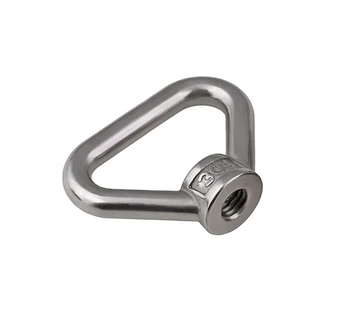 M10 304 Stainless Steel Marine Bow Nuts Triangle Lifting Eye Nut Buy M8 Eye Nut Triangle Nuts