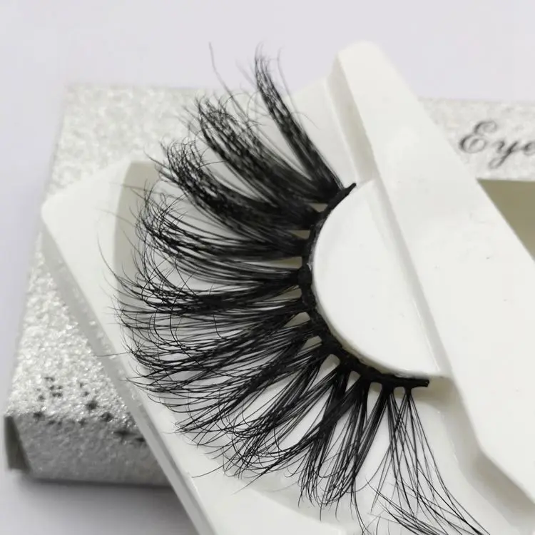 Custom Eyelash Packaging Bulk Wholesale Super Mink Eyelash 30mm Lashes