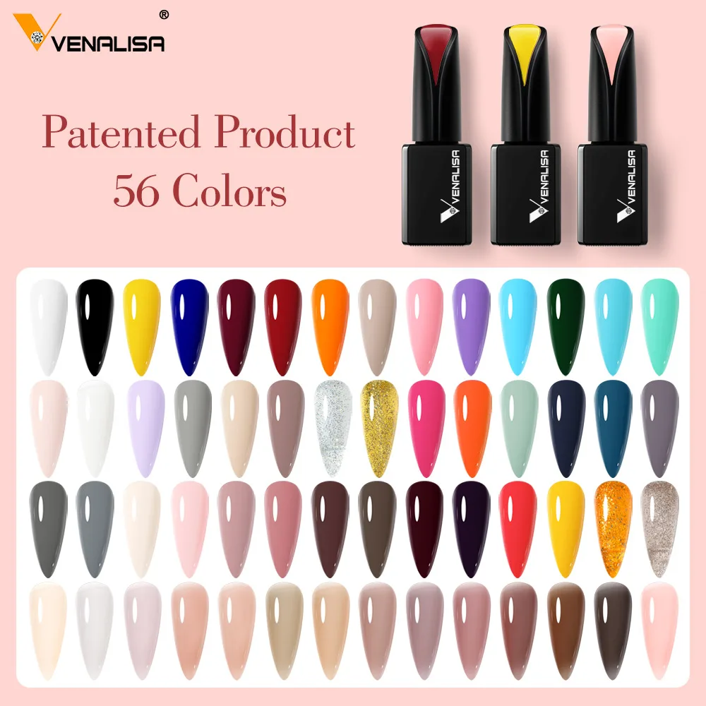 

VENALISA 15ML New Color Nail Polish High Gloss UV LED Soak Off Gel Esmalte OEM/ODM Private Label