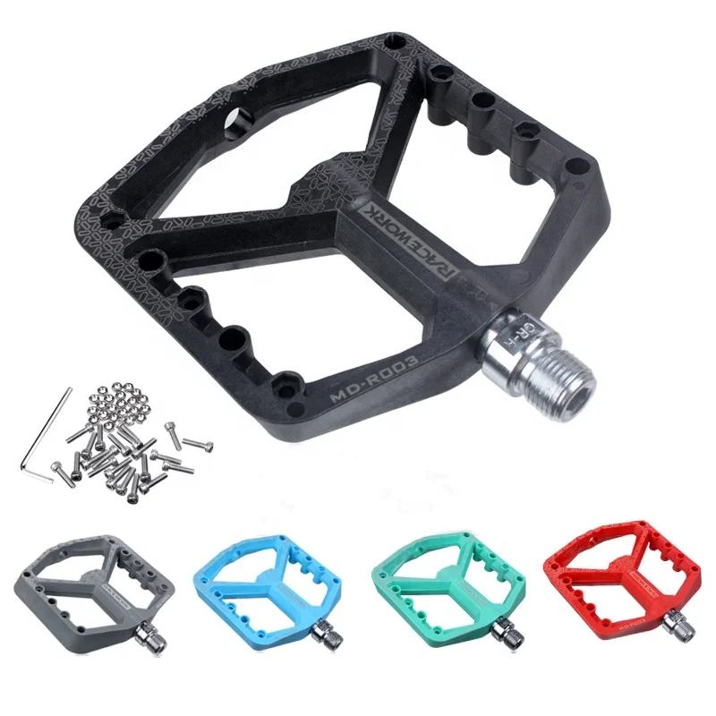 

2021 new Racework nylon mountain mtb bicycle shoes flat cleat pedal