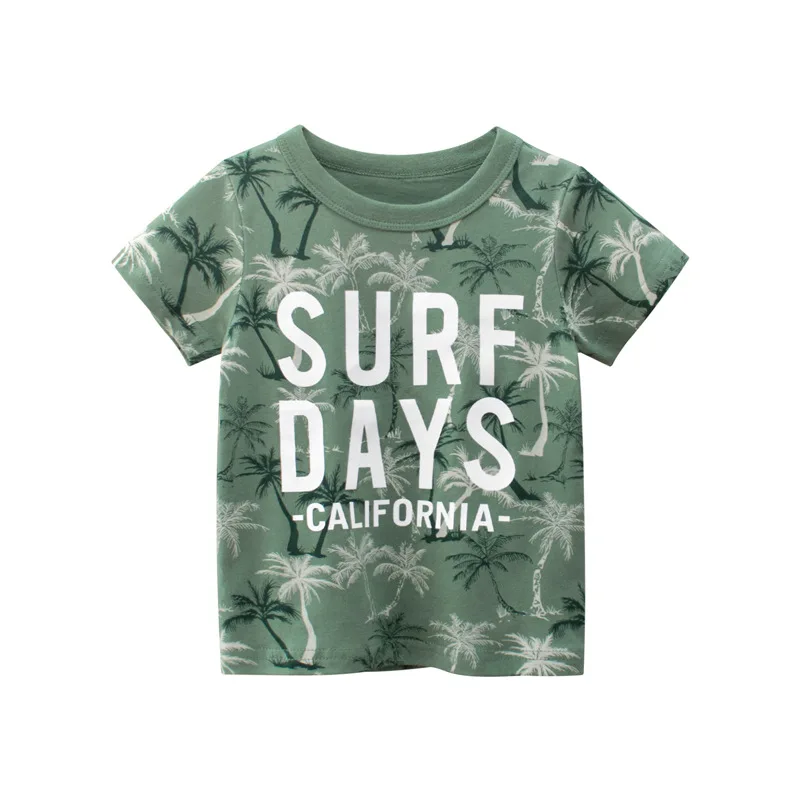 

Summer new boys short-sleeved T-shirt children's clothing baby tops