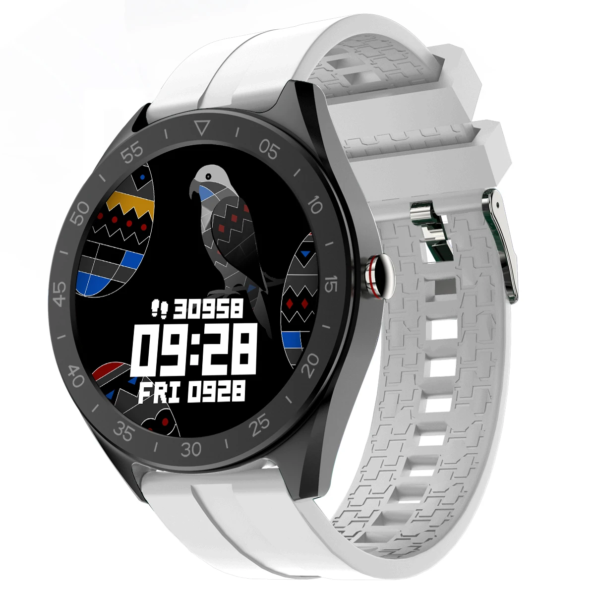 

Lenovo smart watches R1 grey color wrist strip intelligent watch APP connection digital watch band for fitness
