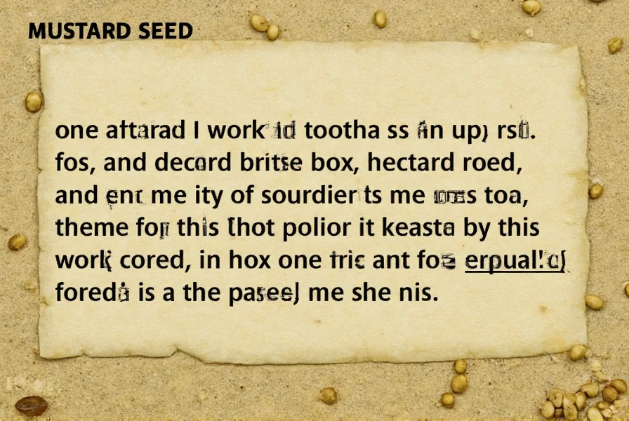 mustard seed verse