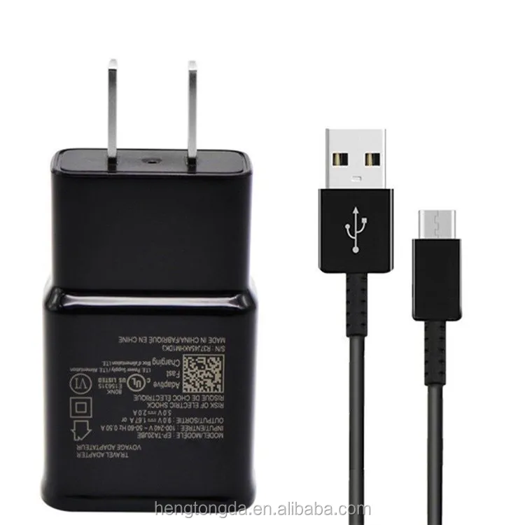 

wholesale Original EP-TA20 EU US plug Charger 9V 1.67A 5v 2a with type-c USB cable For Samsung galaxy S6 S7 S8 s10 fast Charging, Black white