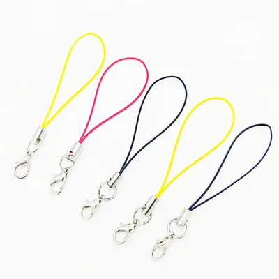 

Mobile Case Strap Lariat Lanyard Lobster Clasp Cell Phone Cord Hang Rope Key Chain Charms Finding Connector Ring