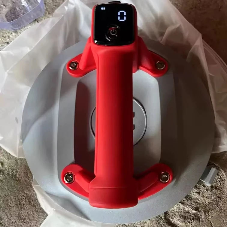Shijing 6100 Digital Display Electric Suction Cup Rubber Automatic Ceramic Tile Suction Cup Lifter Digital Display Vacuum Sucker
