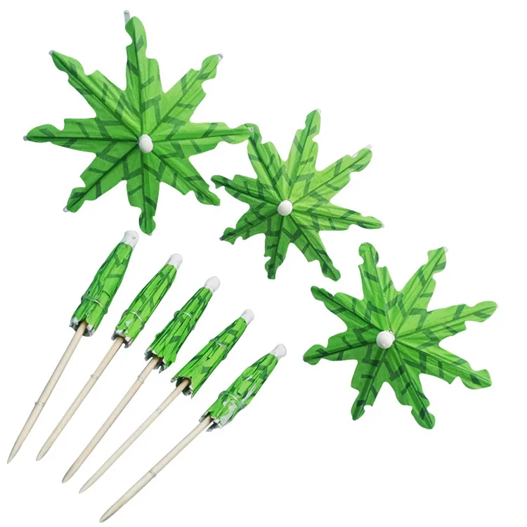 

Drink Sticks Paper Reverse Olive Tooth Pick Party Parasol Cocktail Olive Decorative Floral Pastel Mini Umbrella Picks For Sale