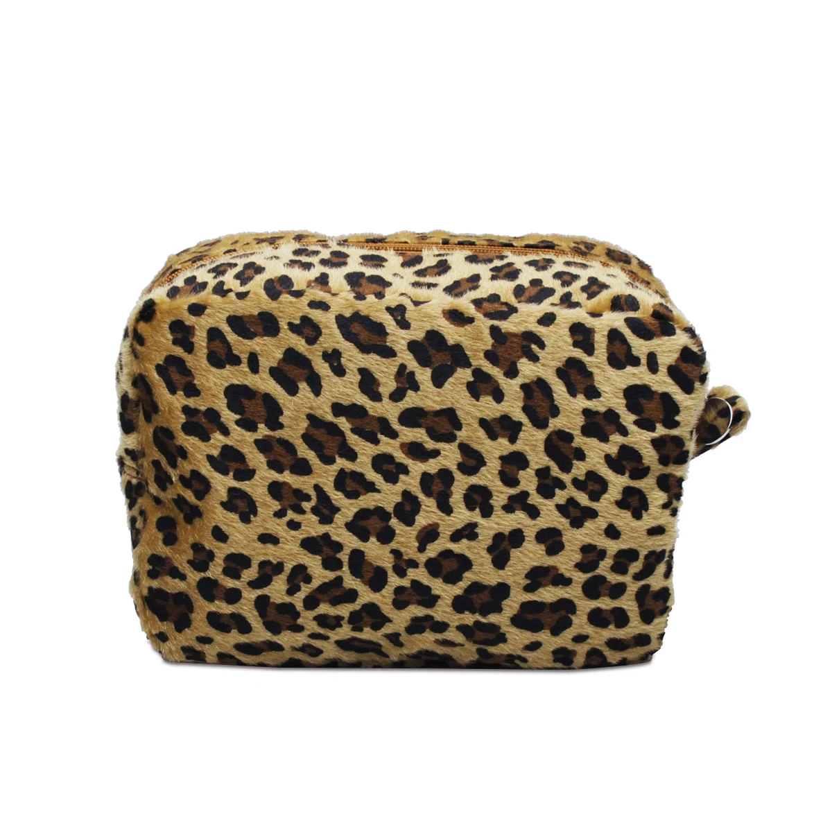 

Whole Sale Flannel Leopard Purse Make up Bag DOM-1141901