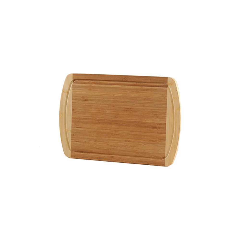 

Extra Large Bamboo Cutting cheese Board Organic Kitchen Wood chopping Boards Butcher Block with Juice Groove, Natural