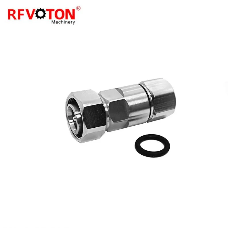 4.3/10 DIN male 4.310 Clamp screw mounting for 1/2 feeder LDF4-50A Coaxial Cable connector factory