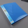 PP Plastic file folder O round circle Ring bound album Office use a4 size file document collection file folders