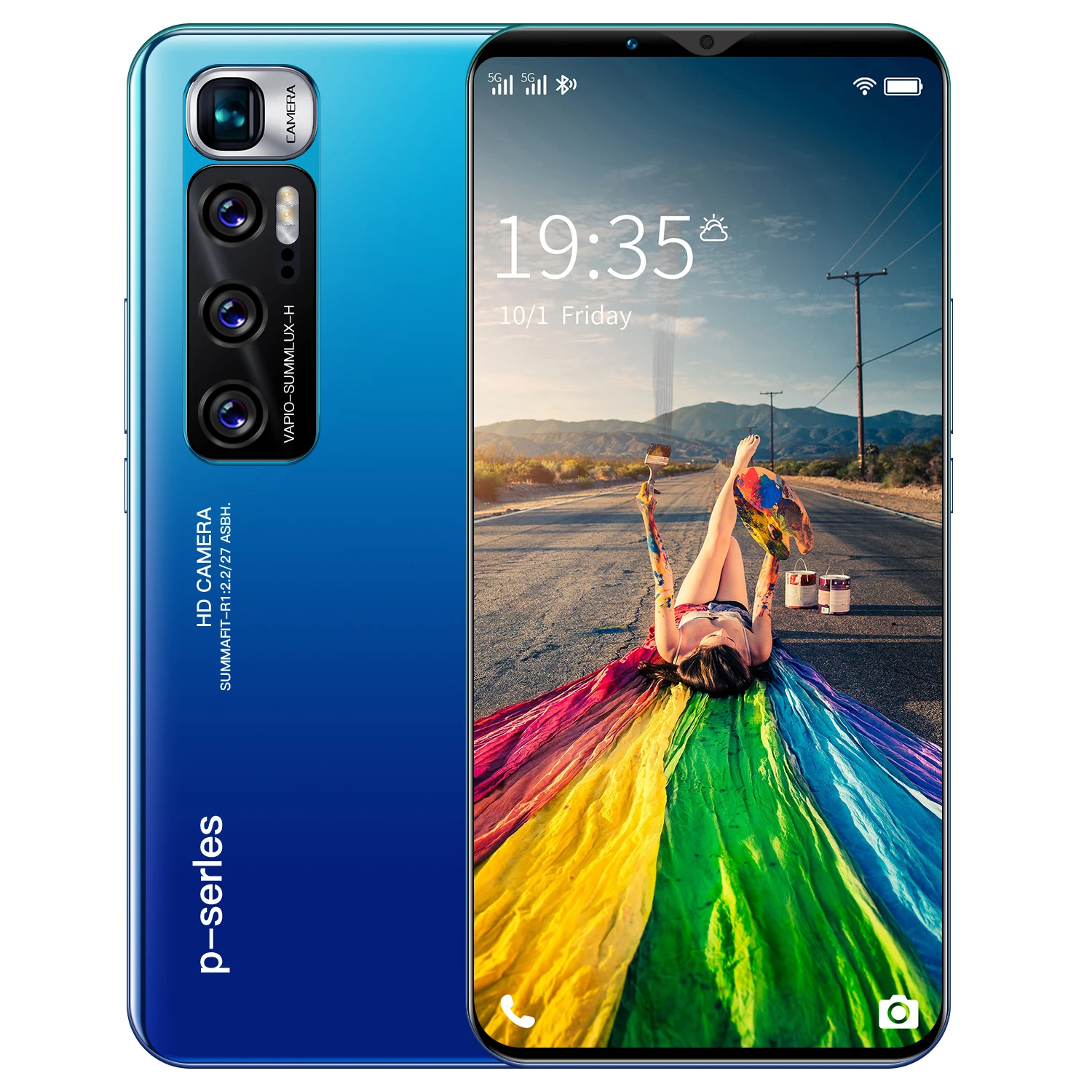 

P48 Max 6.3 Inch Screen Smart Android System Cell Phone Wifi