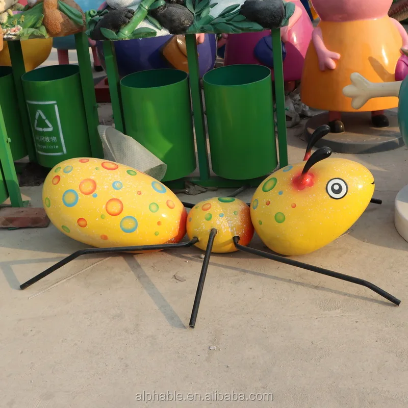 
Original Wholesale Price Giant Insects Fiberglass Sculpture 
