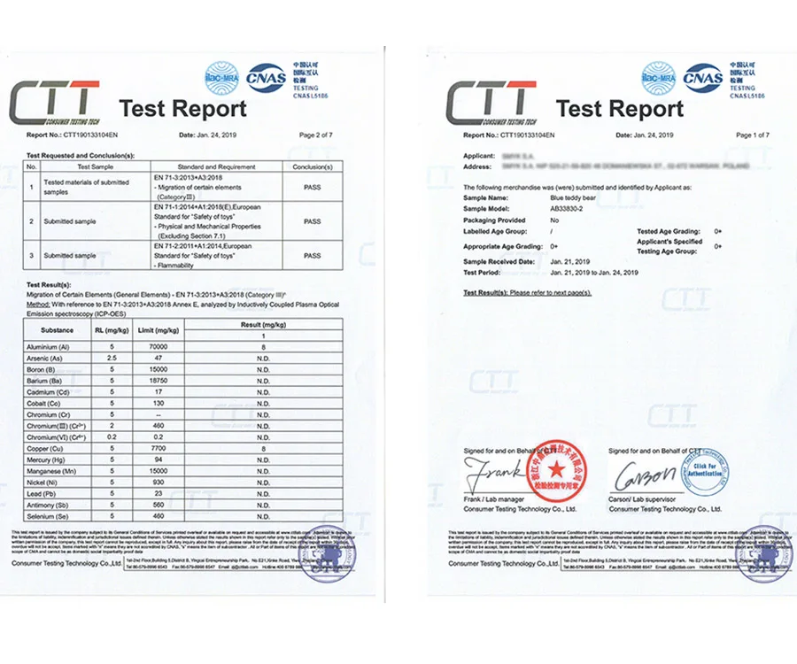 CE certificate