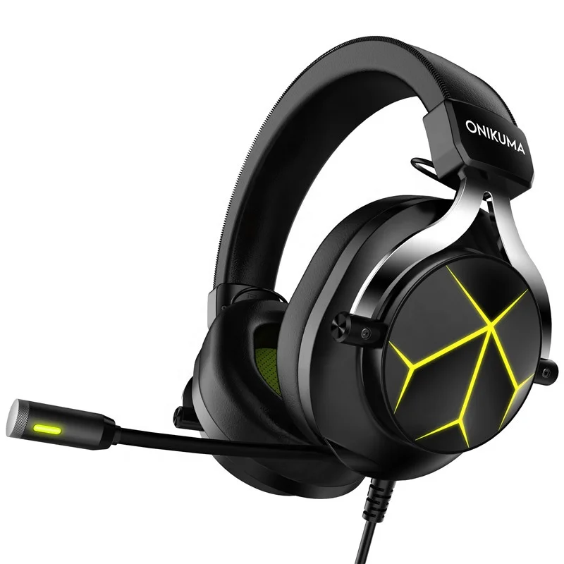 

Onikuma K13 Stereo Gaming Headset Headphones Color Blue With A Mic For PS4