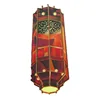China FUJI Manufacturer Red Panoramic Lift Crcular Glass Elevator for Sale
