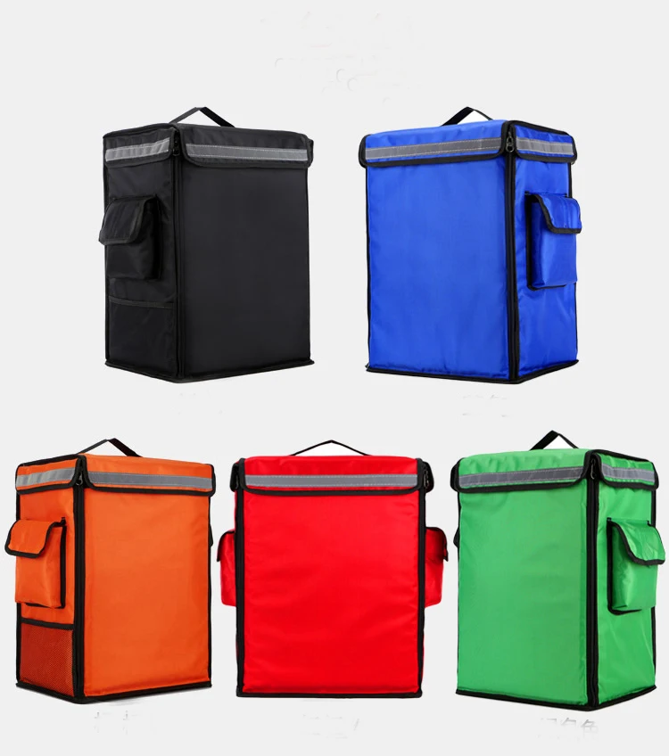 

Space large thermal insulation waterproof meal bag take-out backpack delivery backpack hot outdoor sales, Customized color