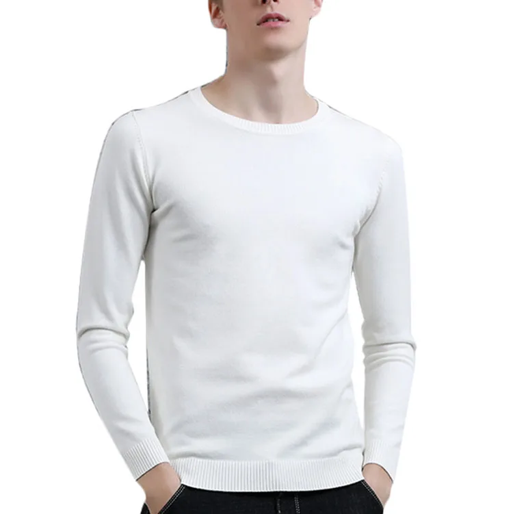 

Wholesale black thick sweater male men high quality model man sweater