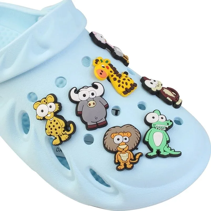 

Design DIY animal charm children's crocodile shoes decorative cartoon shoes Charm