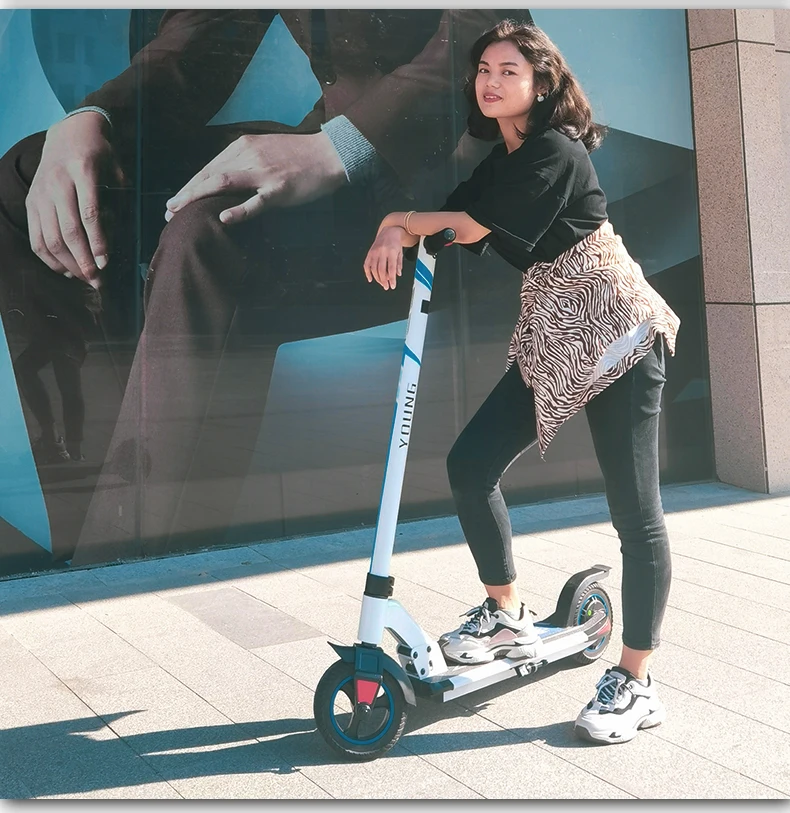 

Popular powerful 400w Electric Scooter EU Warehouse Kick discount APP electric scooter