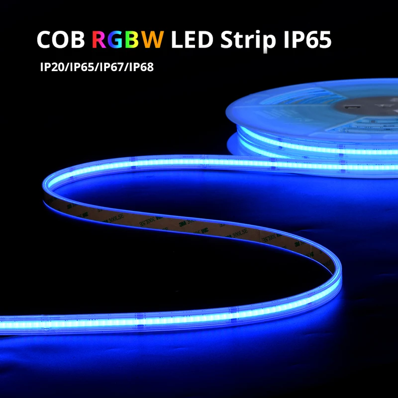 

Commercial Dream Color Smart Addressable RGB COB LED Strips RGB DC12V 24V Magic Digital Cob Strip Rgbic Led Strip Light